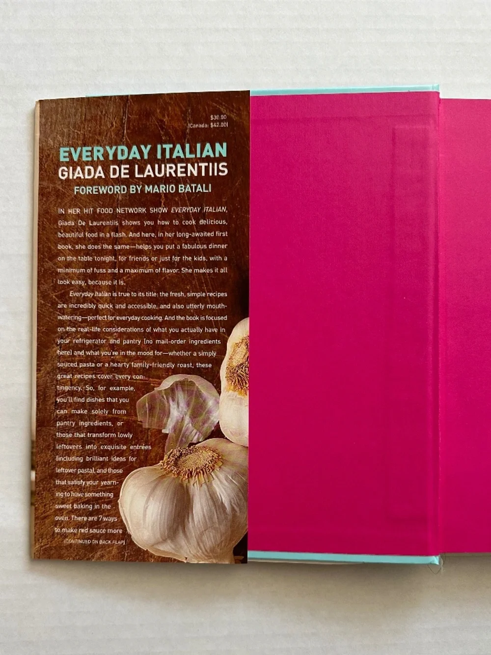 “Everyday Italian” Giada de Laurentiis Cookbook